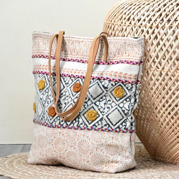 Hand Made Design Tote Bag